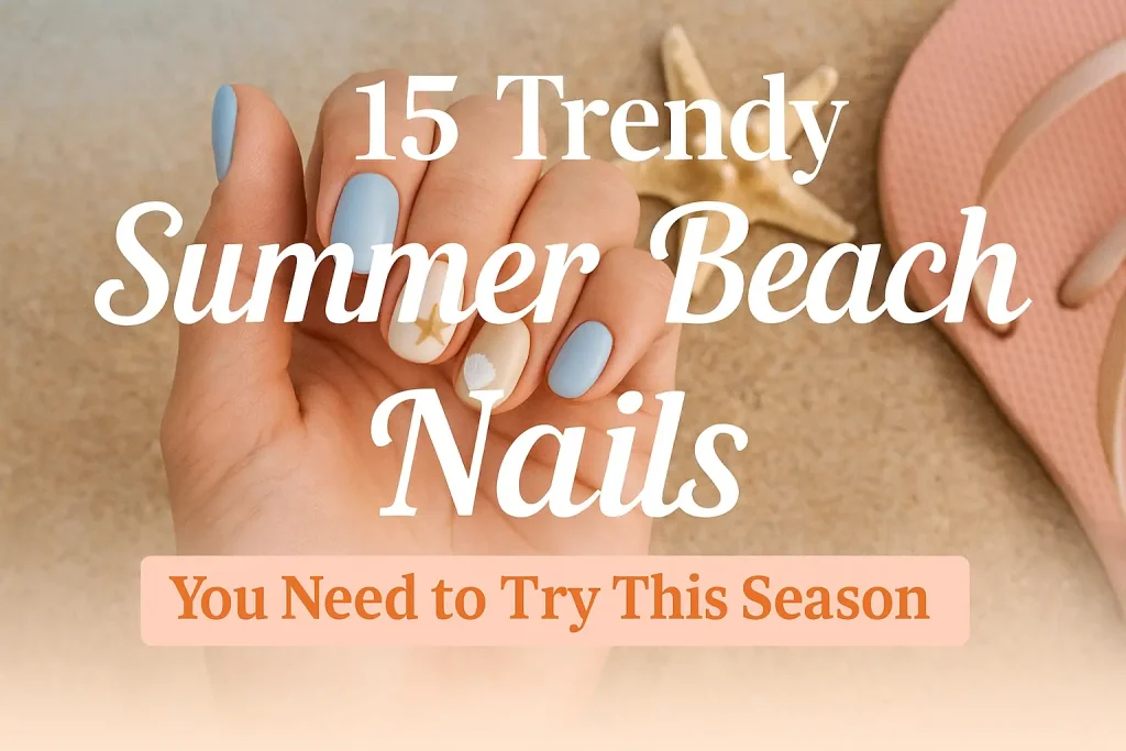 Summer Beach Nails